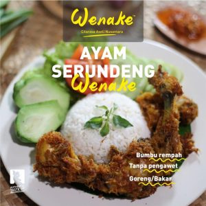 Ayam Serundeng Wenake @500 gram