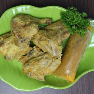 Ayam Kampung Bumbu Rujak Pedas