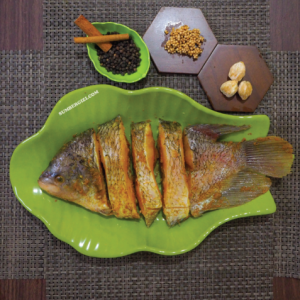 Ikan Gurame Bumbu Kuning (1 ekor potong 5)