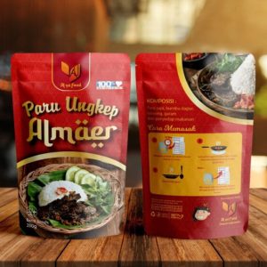 Paru Ungkep Plus Sambal @250 gram